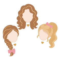 Hair styling icon