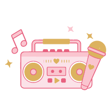 Music and dancing icon